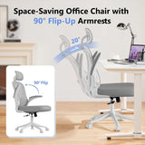 High Back Ergonomic Office Chair M903, Mesh Computer Desk Chair with Wheels