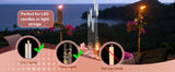 2pcs 5 Arm Floor Candelabra Acrylic Floor Candle Holder for Wedding