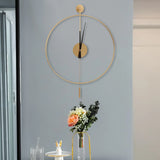 Modern Swing Wall Clock -Ultra Silent, Numberless Dial, Perfect Gift for Home