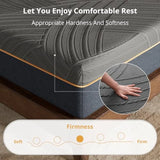 Size Cooling Copper Gel Memory Foam Mattress for Back Pain Relief