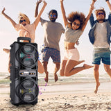 Portable 3000W Bluetooth Speaker Subwoofer Heavy Bass Sound