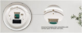TIMESS Luminous Voice-activated Wall Clock, 14' Silent Battery Powered