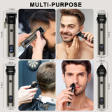 Solimpia hair clipper set T blade hair barber clippers gentleman hair cutting machine