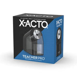 Teacher Pro Electric Pencil Sharpener Heavy Duty Black 1 Count - School Classroom