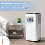 8000 BTU Portable Air Conditioner 3-In-1 Remote Control for Home Office