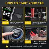 150PSI Air Pump Car Battery Emergency Boosters ,7000A/1500A PEAK Car Jump Starter Power Bank ,Portable Starting Device Car Starter New,Cars with USB Ports And LED Flashlight, Portable Car Jump Starter, Battery Jump Starter, E
