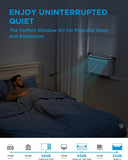 Quiet Window AC with Heat & Dehumidifier – 12,000 BTU, Cools 550 Sq Ft