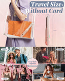 Cordless Hair Straightener, for Fine Soft Hair/Short Hair, Portable Ceramic Hair Straightener