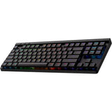 Slim Profile Wireless Gaming Keyboard with RGB Lighting, Tactile Brown Switches