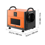 SucceBuy Commercial Dehumidifier with Drain Hose for Crawl Spaces