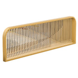 Screen Divider, Translucent Table Partition Divider, 39.4X11.8In Commercial Decorative Privacy Screen