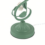 Modern Bedside Lamp Stained Glass Flower Table Reading Lamps