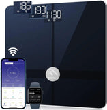 Wi Fi Scale for Body Weight, Smart Scale with BMI, Body Fat, Muscle Mass, Digital, Bluetooth, Bathroom,13