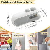 1-Pack Food Sealer Machine - Holiday Leftovers Preserver & Meal Prep Vacuum Storage
