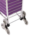 Folding Shopping Cart Grocery Trolley Laundry Stair Climbing Handcart