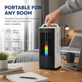 Portable air conditioner, evaporative cooler w/ 1700ml water tank for bedroom