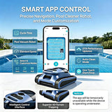 Automatic Robotic Pool Vacuum Cleaner for Inground & Above Ground Pools