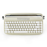 YUNZII B307 Wireless Keyboard, Retro Typewriter Aesthetic Keyboards