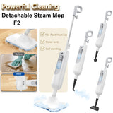 INSE F2 Powerful 12-in-1 Handheld Detachable Steam Mop for Hardwood