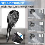 Tandem Shower Head for Couples, High Pressure Dual Shower Head, Double Shower Head for