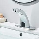 Sink Faucets Water Tap Automatic Infrared Sensor Faucet Deck Mount Smart Touch Fre