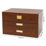 3 Tier Jewelry Box, Jewelry Storage, Pull Out Drawer for Earring Ring