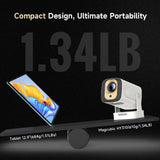Android 11 WiFi6 BT5.4 Mini Outdoor Movie Projector with Air Mouse