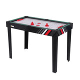 4-In-1 Foosball Table Combo Set w. Football Billiards Table Tennis for Kids