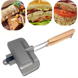 1pcs Breakfast Sandwich Maker, hot dog toaster,press bakeware nonstick frying pan