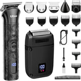 Beard Trimmer for Men Foil Shaver Electric Razor Shavers for Body Face Nose Ear