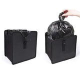 Car Trash Can Portable Storage Mesh Pocket Hanging Trash Can Backseat Storage