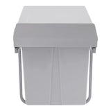 20L Each Dual Pull-Out Trash Can Easy Install Under Cabinet Kitchen Waste Bin