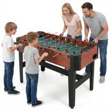 47 Inch Foosball Table with Counterbalanced & Uniformed Men for Adults