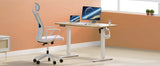 JHK Electric Standing Desk Height Adjustable 40x24 Inch Stand Up Sit Stand Computer Desk