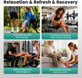 Foot and Leg Massager with Heat and Compression for Circulation and Pain