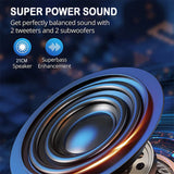3000W Portable Bluetooth Speaker Sub woofer Heavy Bass Sound System