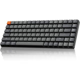 84-Key Slim Wireless/Wired Mechanical Keyboard with LED Backlight