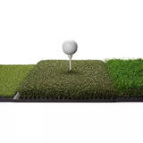 Pure Practice Golf Mat Training Aid for Backyard Driving with Realistic Im