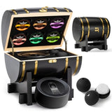 Electric Whiskey Smoker Kit with Wooden Display Barrel Rechargeable