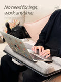 Home office laptop desk, tablet stand, mouse pad, phone stand, laptop desk
