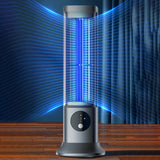 Vertical Horizontal Electric Fan  Portable Tower Fan USB Rechargeable