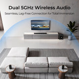 ULTIMEA Skywave Series 5.1.4ch Professional Soundbar with 8" Subwoofer  Rear Speakers