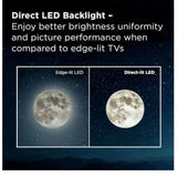 43in 43Q31K Class Q3K Series FHD QLED Smart Google TV Bluetooth Renewed