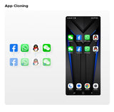 DOOGEE S119 Rugged Phone 1.32" Rear Display 6.72" FHD+IPS 32GB(8+24) 512GB 100MP Camera