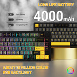 ATTACK SHARK X86 75% Aluminum CNC Wireless Mechanical Gaming Keyboard