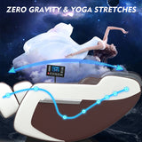 4d zero gravity Automatic Heating Massage Chair Bluetooth Music w/ Airbag