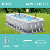 26791EH Prism Frame Premium Rectangular Above Ground Swimming Pool