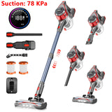 Honki 78KPA Cordless Vacuum Cleaner with LED High Power for Pet Hair