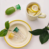 2pcs Manual Lemon Squeezer Easy To Clean Mini Lemon Juicer Portable Citrus Juicer