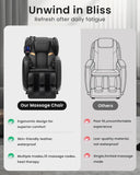 Full Body Zero Gravity Shiatsu Recliner Back Massage Chair with Heating